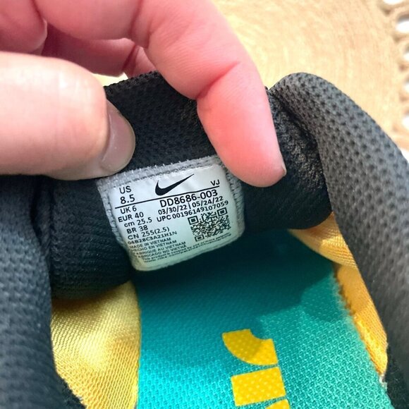 Nike Women's Air Winflo 9 DD8686-003 Black Running Shoes Sneakers Size 8.5 - Picture 9 of 10